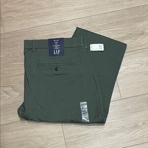 GAP Men's Olive Chinos